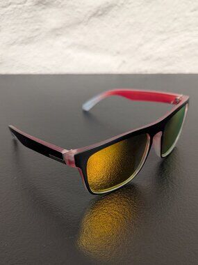 Red & Black Reflective Shades